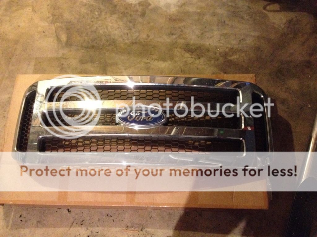 Grille, tail lights, LED headlights and steps for sale! Ford